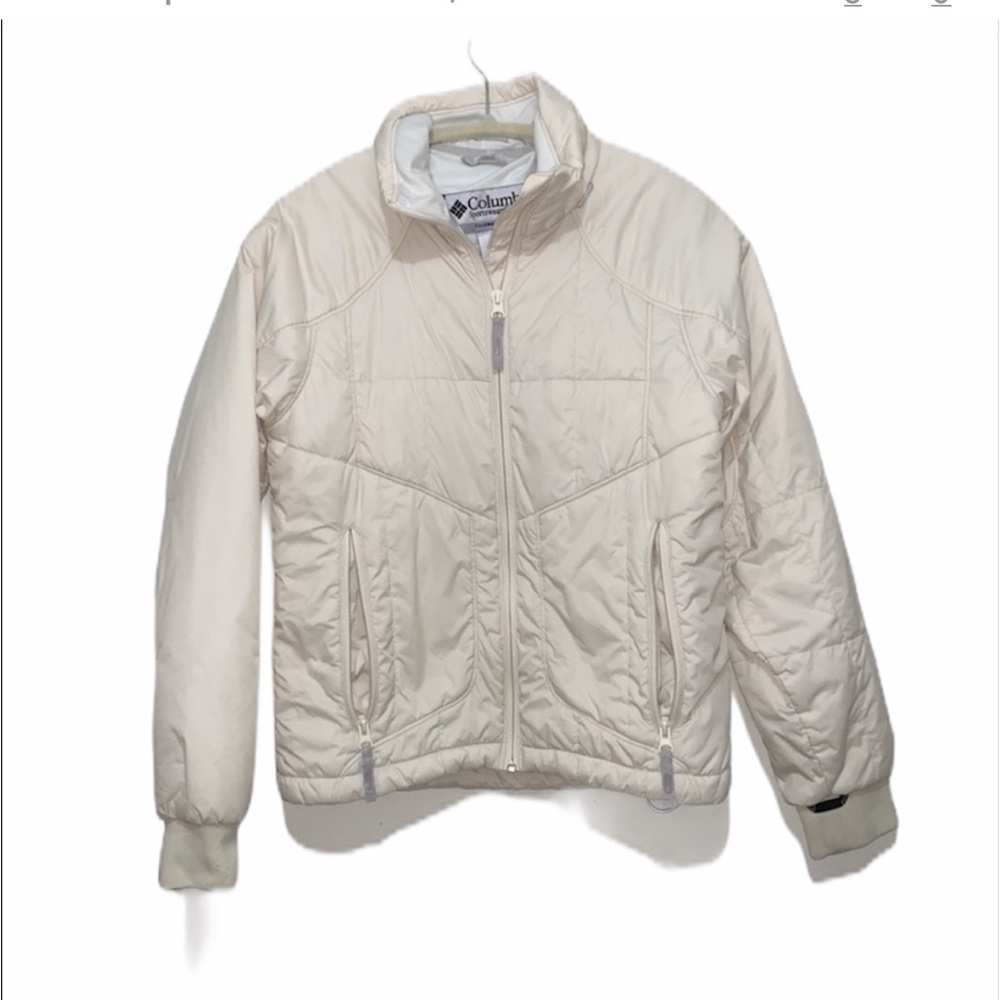Columbia Titanium Lite Puffer Jacket Off White SM